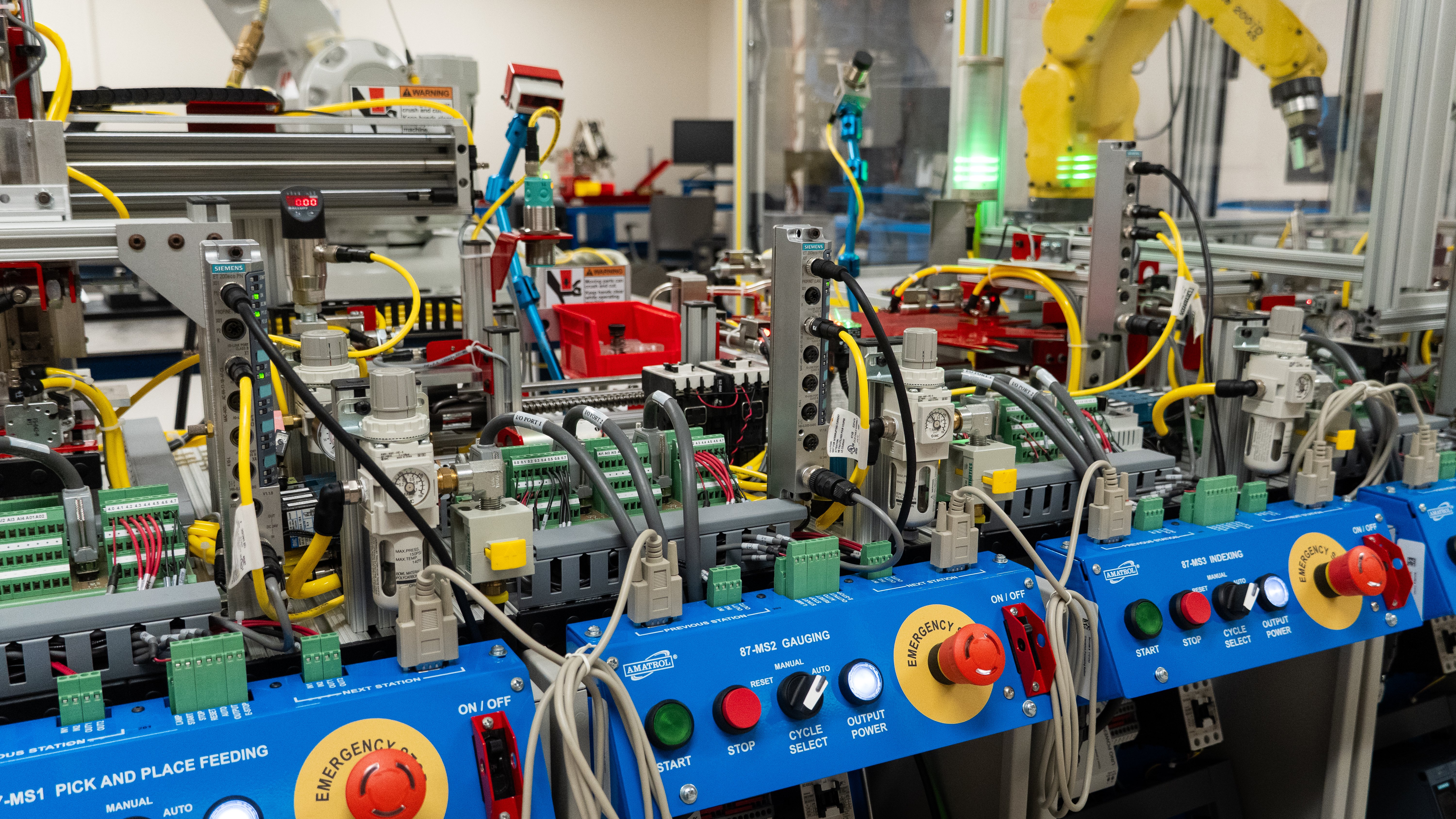 CT State Asnuntuck Mechatronics Lab