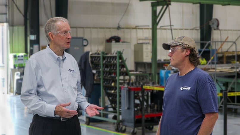Precision Machine of Savannah - Kent Burdett & Steve Austin Conversational Photo