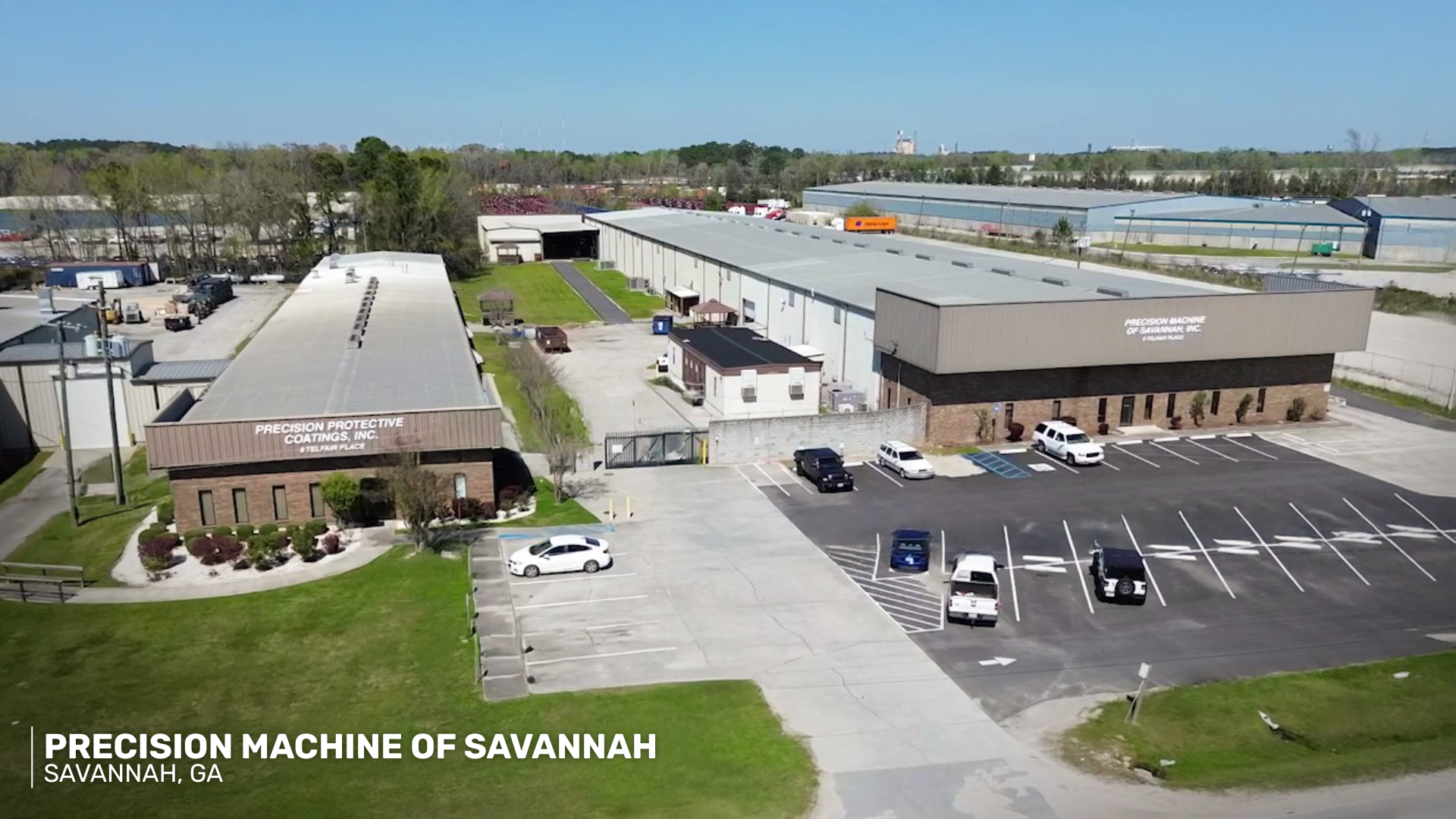 Precision Machine of Savannah Exterior